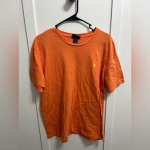 Ralph Lauren Bright Orange Short Sleeve Tee
